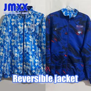 S-XXXL JMXX 24-25 England Soccer Reversible Jacket Jerseys Herren Jersey Man Football 2023 2024 Windbreaker Long Sleved Fan Version