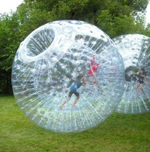 Palline di criceto umano zorb gonfiabili per camminare terrestre o giochi di zorbing idro -acqua divertenti con imbracatura opzionale 25m 3m5828778