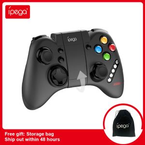 Gamepads ipega pg9021s tablet/ akıllı telefon/ tv kutusu/ akıllı tv/ vr win7/ win8/ win10 pc pubg tetikleyicisi için bluetooth gamepad oyun denetleyicisi