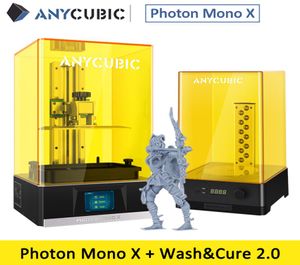 AnyCubic Pon Mono x УФ -смоляный принтер 89 -дюймовый 4K монохромный LCD 8x Antialiasing App Remote Crown