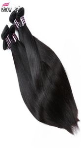 Siyah kadınlar için düz saç uzantıları Peru Hint İnsan Saç Paketleri Ucuz 8a Brezilya Saç Paketleri 10 PCS Bütün 56615297788195