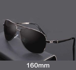 Evove 160mm Erkek Güneş Gözlüğü Polarize Büyük Boy Büyük Güneş Gözlük Anti Kutup Anti Havacılık Gözlük UV400 X08033456918