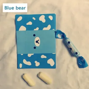 Подарочная упаковка 200 шт./Много конфеты -обертка Cartoon Blue Bear Patter