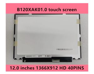 Ekran Orijinal B120XAK01.0 Dizüstü Bilgisayar Monitör Paneli Yepyeni 12.0 inç dokunmatik LCD ekran