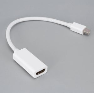 Высококачественные кабели Thunderbolt Mini Displayport Port DP DP в HD -адаптер кабель для Apple MacBook Pro Air7715887