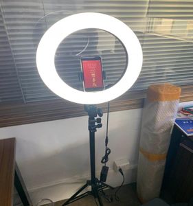 10 -дюймовый макияж на YouTube видео съемки Live Stream Live Stream Selfie Light с штативом Ringlight Video Ppgraphy Circle Tikok6113493