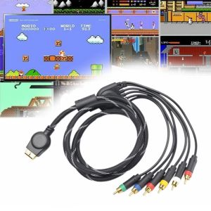 Кабели компонент кабель высокого разрешения HDTV Компонент RCA Video Cable для PS3 для игровой консоли PS2