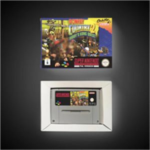Аксессуары Donkey Country Kong 2 Diddy's Kong Quest Eur Version Rpg Game Card Аккумуляторная батарея с розничной коробкой