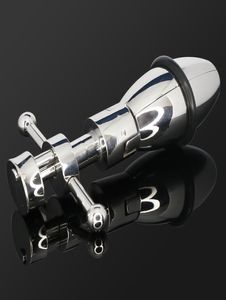 2020 En Yeni Tasarım MKR922A Ultimate Asslock Anal Kilit Paslanmaz Çelik Metal Esaret Seks Oyuncakları Anal dildos8919409