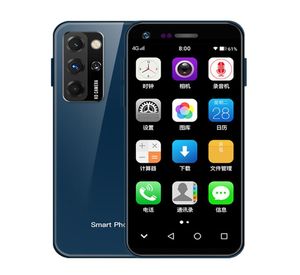 Soyes XSN5 Orijinal Android Mini Cep Telefonları MTK6737 3GB32GB 50MP Çift SIM Akıllı Telefonlar Küçük 4G LTE Dokunuş Dokunma Yüz Kimliği Unlock7847139