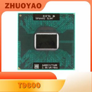 İşlemci Çekirdek 2 Duo T9600 CPU Dizüstü Bilgisayar SLG9F SLB47 6M Önbellek/2.8GHz/1066/Çift Çekirdek PGA478 GM45 PM45 Dizüstü Bilgisayar İşlemci
