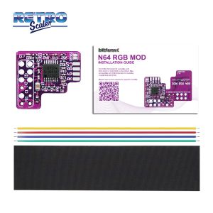 Aksesuarlar Gericilik RGB Mod Çip Kartı Uyumlu Nintendo64 N64 NTSC Oyun Konsolu Ths7374 Amp Mod Kiti