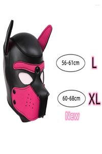 Parti Maskeleri XL Kod Marka Büyük Boyu Artış Yoksul Cosplay yastıklı Kauçuk Tam Başlık Maskesi Erkekler İçin Kulaklar Kadın Rolü PLA5329405