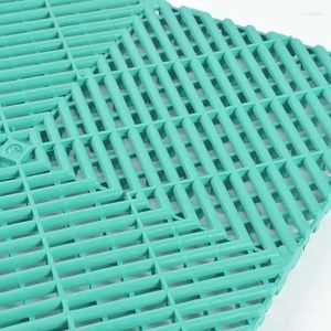 Halılar Precio Pp Yeşil Sentetik Çim 3x3 Basketbol Sahası Döşeme Çin Plastik Karolar İyi Kalite