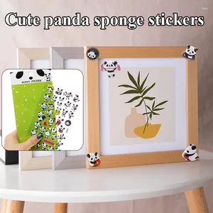 Pencere Çıkartmaları Üç Boyutsal Sünger Kabarcık Panda Günlüğü Sevimli Yaratıcı Sticker Sticky Notlar Çocuklar Kırtasiye Dekorasyon