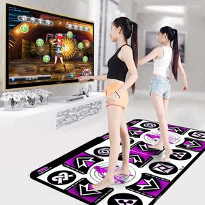 Banyo Paspasları Kaymaz Dans Dans Dans Mat Hareket Algılama Kablosuz Doğru Ayak Baskı Oyunu Fitness Pedler PC TV USB