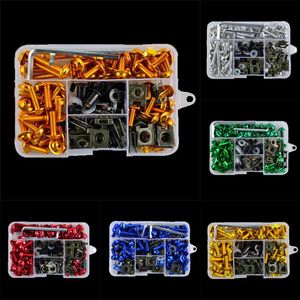 Новые 177pcs WindShield Wint Set Set Fairing Bolts Комплект набор винтов с ЧПУ