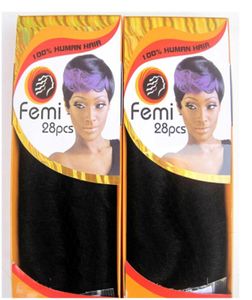 28 Paket Kapatma ile 28 PCS Bir Lot Brezilyalı Virgin Remy İnsan Saç Paketleri kütikül hizalanmış saç remi femi 28pcs sarışın Bundles3048745