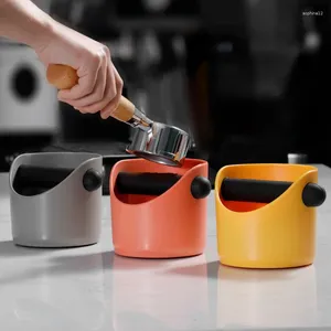 Бутылки для хранения полуавтоматические кофемашины мини-порошкообразной барабан стука для шлака с утолщенным пластиковым ковшом аксессуары