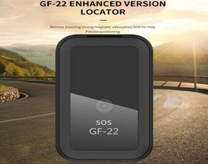 GF22 ARAÇ GPS Tracker Güçlü Manyetik Küçük Konum İzleme Cihazı Otomobiller İçin Motosiklet Kamyonu Kayıtları 9758774