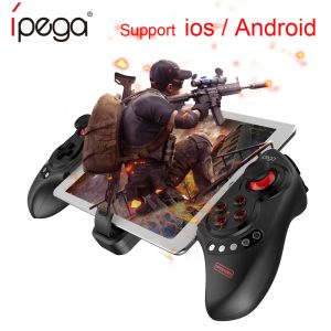 Gamepads Ipega PG9023S Gamepad Joystick для iPhone PG9023 Обновление поддержки IOS Wireless Bluetooth Game Controller для Android TV Box