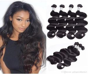 11a Raw Indian Human Hair Pacotes Corpo solto Wave Deep Natural Waky Curly Hair Weaves Double Weft Haft Extensions3254236