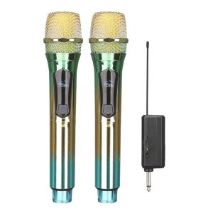 Mikrofonlar kablosuz mikrofon, el tipi dinamik mikrofon kablosuz mikrofon sistemi şarj edilebilir alıcı kolay kurulum