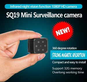 1080p HD Mini Kamera Güvenlik Kamera SQ19 Açık Drone Spor Video Kayıt Noktası Aile Mat Gece Görüşü DV CAR DVR CAM SQ8 SQ113731424