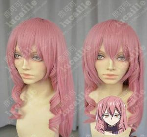 gtgtgt2018 Новый Akuma no Riddle inukai Isuke Pink Rome Volumes Cosplay Wig4820934