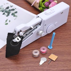 1 Defina a máquina de costura com 10pcs 90m Cotton Sewing Threads Mini Electric Machine para DIY Tool8164929