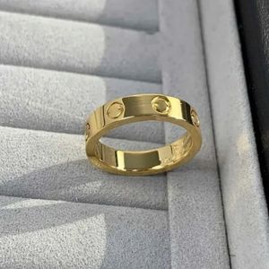 Винт оригинальный логотип граврейский 5 -миллиметровый бриллиант кольцо 18 тыс. Золотая серебряная роза 750 кольца из нержавеющей стали женщины любители свадебные ювелирные украшения.