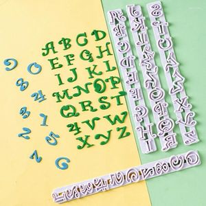 Выпекание формы Feiskoo 4pcs/Set Letter