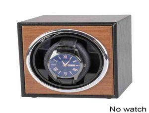 Смотреть Winder для автоматических часов New Version 4 6 Деревянные аксессуары для часов, часы для хранения коллекционера 3 режим вращения одиночный H9356427