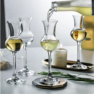 Şarap bardakları viski tatma cam kristal goblet nosing sherry sommeliers koku lale şampanya fincan