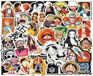 50pcslot One Piece Luffy Sticker
