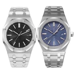 Herrenwache Designer Automatische mechanische Uhren de Luxe Armbandwatch Reloj Sapphire Edelstahl mit Box wasserdichtem Designer Montre Black White Grey Diales