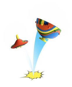 Oyuncak Kauçuk Elastik Kase Gökkuşağı Renk Düzeltemez Jump Topu Çocuklar Eğitim Oyuncak Hediyesi8010764