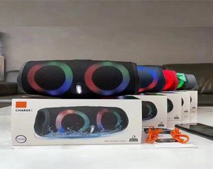 Yeni Şarj 5 Bluetooth Hoparlör RGB Taşınabilir Mini Kablosuz Dış Mekan Su Geçirmez Subwoofer Hoparlörler 1200mAH Koruma Kurulu 18656711506