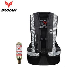 Duhan motosiklet hava yastığı motosiklet yelek gelişmiş hava yastığı sistemi koruyucu dişli yansıtıcı motosiklet hava yastığı moto vest8138987