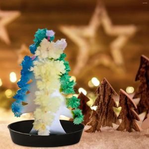 Parti Dekorasyonu 90ml Xmas Büyüyen Hediye ve Ağaç Kağıdı Çocuklar için Ev Noel 6pcs Diy yenilik oyuncak Adornos de Navidad