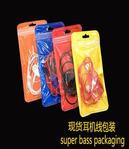 Kişiselleştirilmiş Tasarım Renkli Boş Plastik PVC Fermuar Kiliti Hediye Paketleme Çantaları İPhone 5S6S7 SAMSUNG 5406008