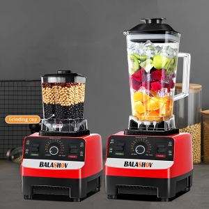 Blender 2000W Statary Blender Heavy Duty Commercial Mixer Ice Smootmices для кухни Профессиональный кухонный комбайн с высокой мощностью