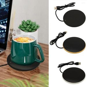 Ковры чайная кофе теплее подушка USB Power Supry Cup Holder Mug Mug Обогреватель