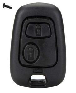 2 Düğme Uzak Anahtar Araç Anahtarı FOB Kasa Değiştirme Kabuk Kapağı Citroen C1 C2 C3 C4 XSara Picasso Peugeot 107 207 307 D052629060