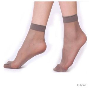 Çoraplar Çorap 10 Çift Kadın Ayak Bileği Seksi Ultra Zarif İpeksi Kısa İpek Güzel Kızlar Çoraplar Yaz Sıcak Satış Kalsetinler Mujer