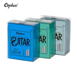 Gitar Orphee Professional 5/10 Set Elektro Gitar Stres Nikel Kaplamalı Çelik Elektro Gitar Dizeleri Orijinal Perakende Paketi