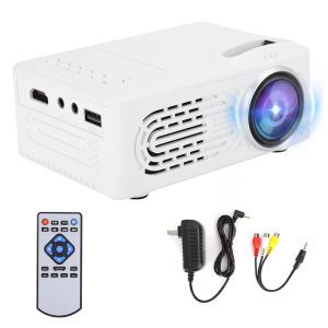 RD814 Mini Taşınabilir Projektör Çocuk Hediyeleri LED PICO Video Projektör Ev Film Projeksiyonu İçin Uygun ABD Fişi