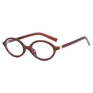 Gözlük çerçevesi berrak lensler gözlük çerçeveleri oval gözlükler çerçeve göz çerçeveleri kadınlar için göz çerçeveleri optik erkek moda gösteri retro küçük çerçeve tasarımcı çerçeve 2K0D246