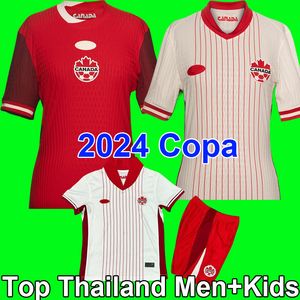 2024 COPA Kanada Futbol Gömlek Futbol Formaları Davies J.David 24 25 Ugbo Larin Cavallini Millar Eustaquio 2025 Futbol Gömlek Erkek Çocuk Kiti Üniforma