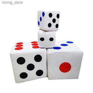 Плюшевые куклы 20 см. Творческие кости ткани кукол Plunw Plush Toys Kids Gift Activity Fun Games Dice Game Toys в продаже Y240415